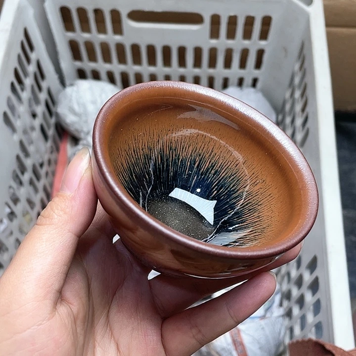 茶盏建窑建盏主人杯