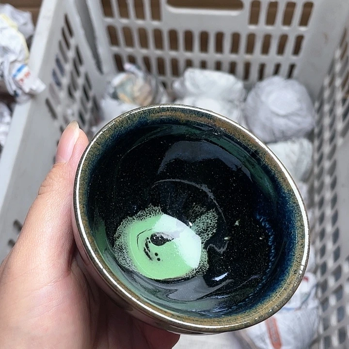 茶盏建窑建盏主人杯 微瑕