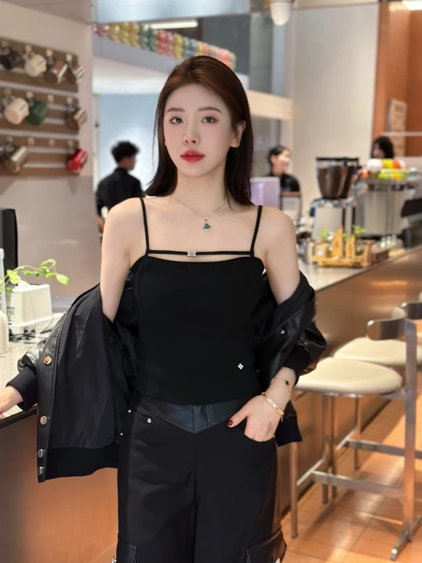 设计师品牌 百搭针织背心吊带