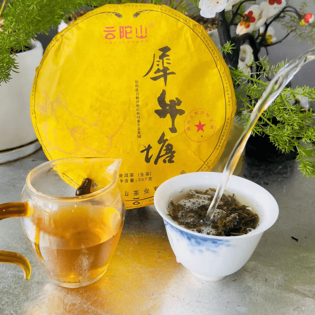 大杨杨专属-云陀山犀牛塘普洱茶357g/饼 生普