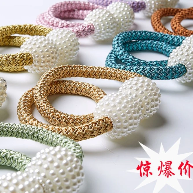 奢华简约窗帘绑带多种新款磁吸高档窗帘捆绑带家用创意窗帘强力