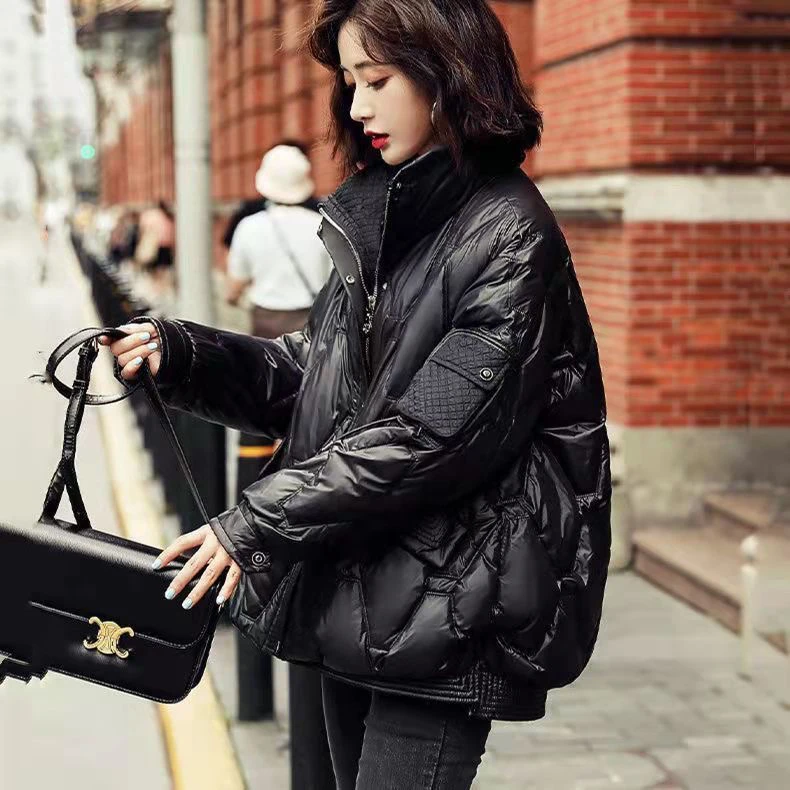 1197 九儿家新款女士羽絨服外套