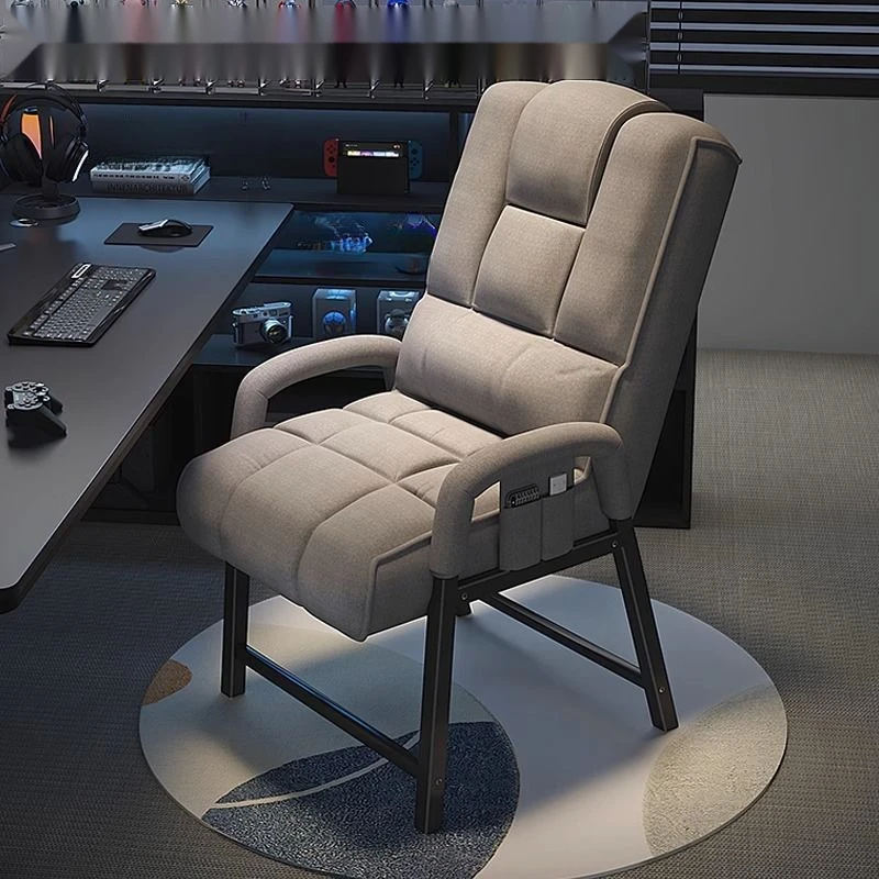 书房电脑椅家用懒人沙发椅打学生宿舍书桌椅电竞座椅靠背办公椅子