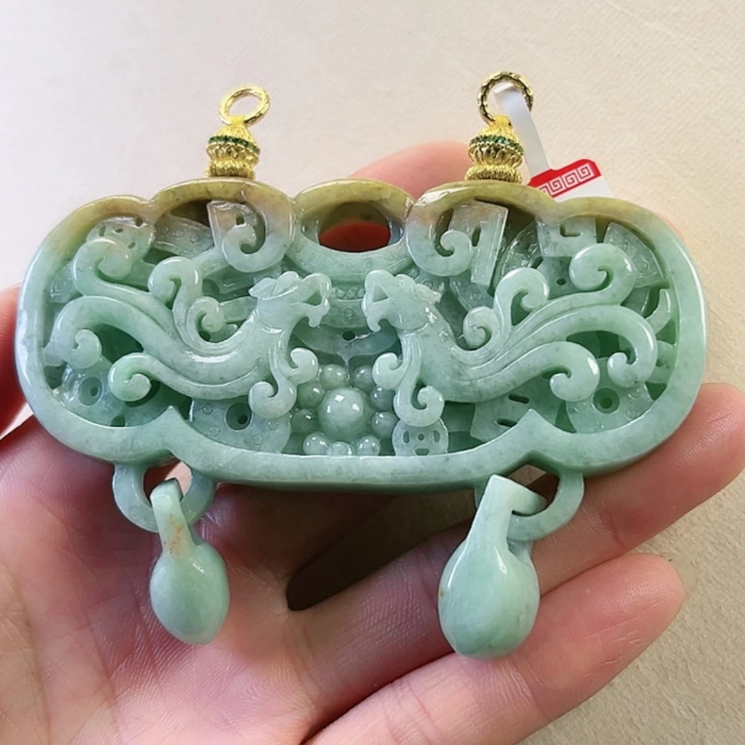 【闪购商品】翡翠颈饰未镶嵌挂件