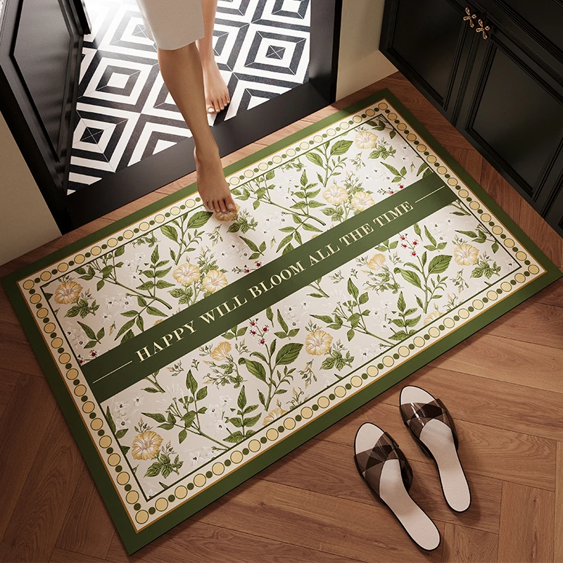 浴室吸水垫吸水防滑垫轻奢脚垫地垫家用卫生间门垫浴室吸水垫轻奢