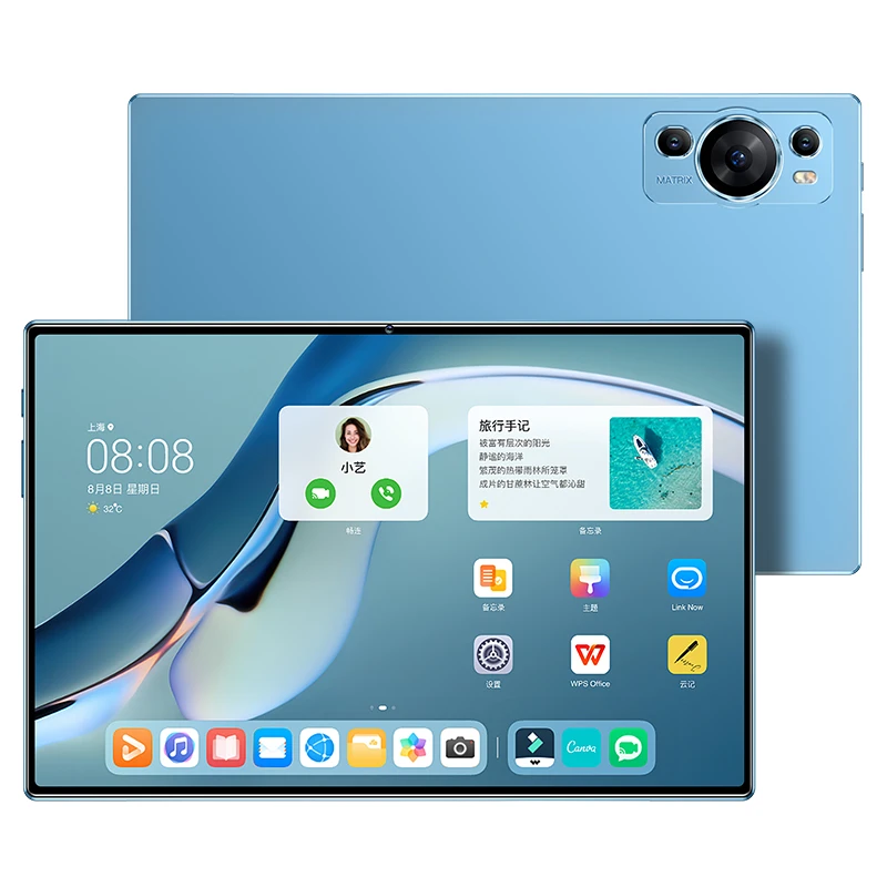 全新高清平板电脑全新智能IPad游戏娱乐办公二合一学习机