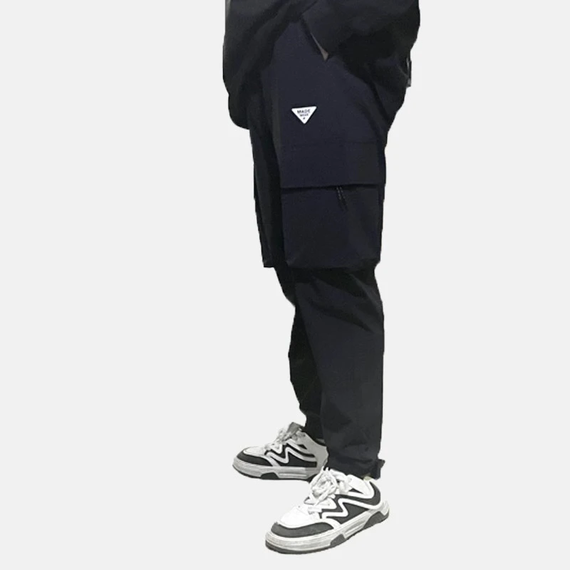 2025新款美式户外工装机能软壳工装裤时尚宽松百搭高街休闲男裤