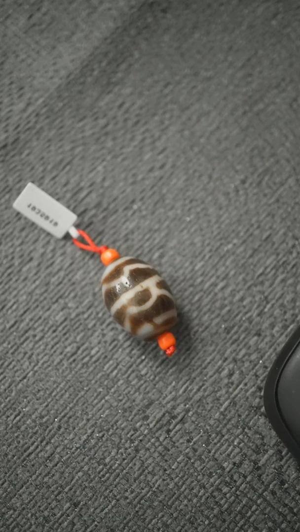 【闪购商品】玛瑙/玉髓颈饰未镶嵌蚀花玛瑙珠定制编绳