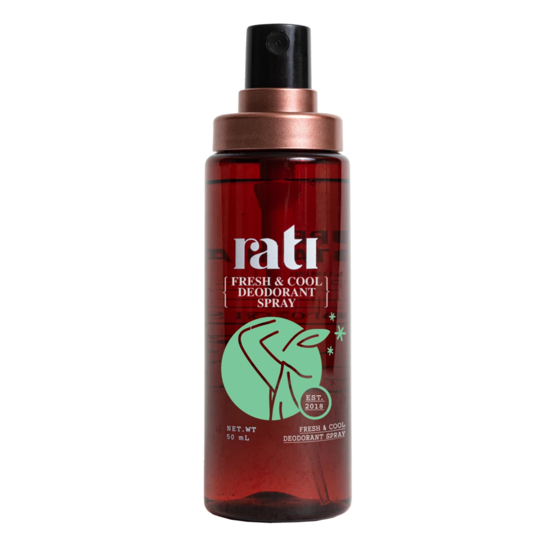 泰国rati Natural Deodorant Spray天然除臭止汗喷雾香体干爽净臭