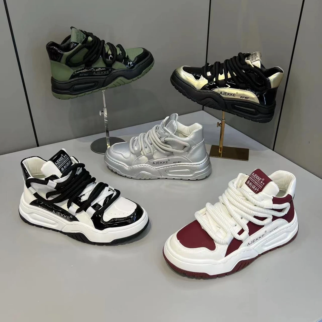 【新款】AJ家1721秋冬新款男士潮流高定滑板鞋轻便舒适时尚休闲鞋
