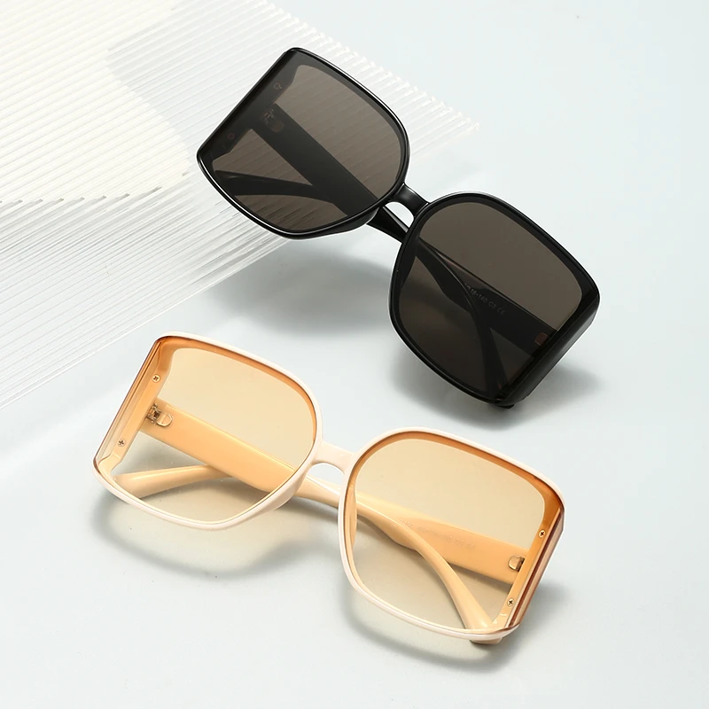 喜若2024新款时尚百搭防紫外线大框防晒太阳镜墨镜女护目潮流街拍