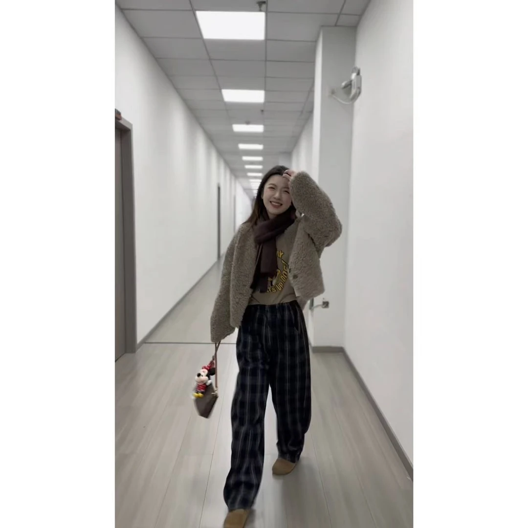 佩佩JA 【四扣毛毛外套】全羊毛外套  S1139 5105167 气质小香风