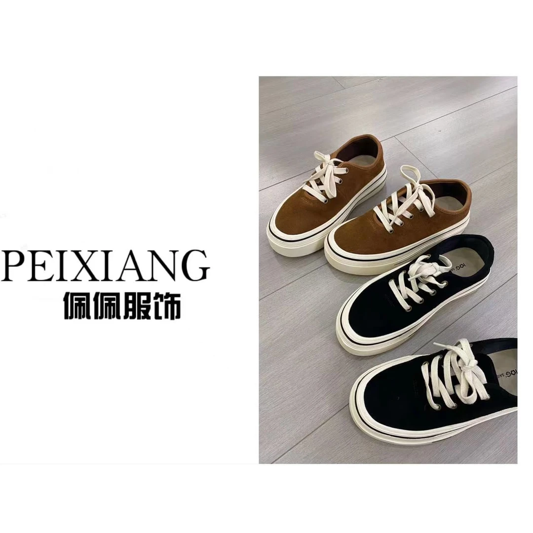 佩佩JA 鞋子 W2913 5105047 时尚百搭复古低帮系带韩版 仙