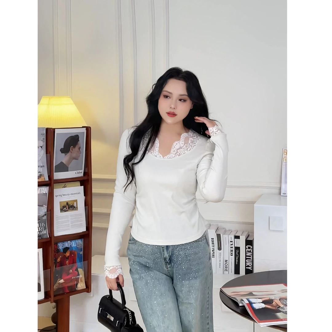 Uni2024胖mm新款大码衬衫内搭#U24Q870