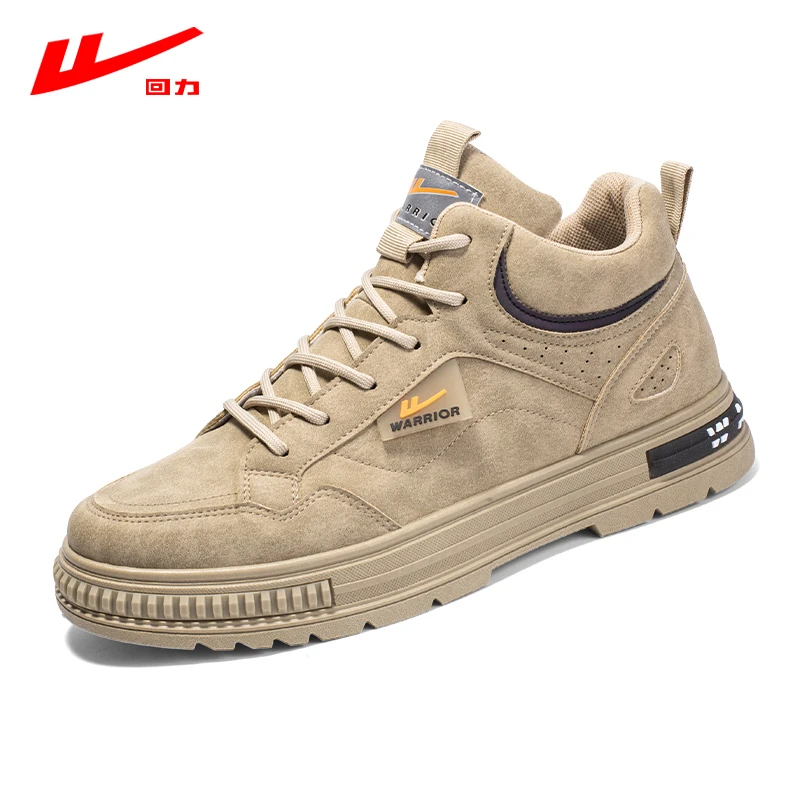 回力男鞋休闲鞋2024年冬季新款增高鞋男潮厚底工装鞋百搭运动板鞋