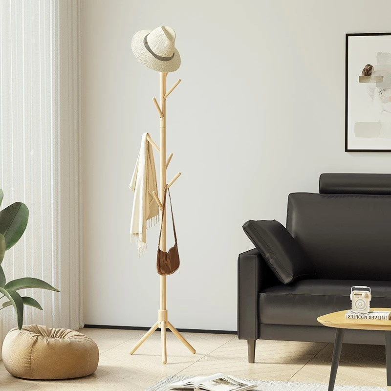 【特惠】顾家家居KUKAHOME不支持延期发货榉木衣帽架实木挂衣服架XJ