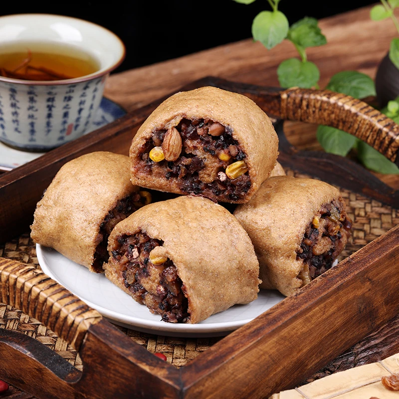 全麦粗粮坚果卷饱腹传统手工制作代餐面点冷冻保存【到手18个】