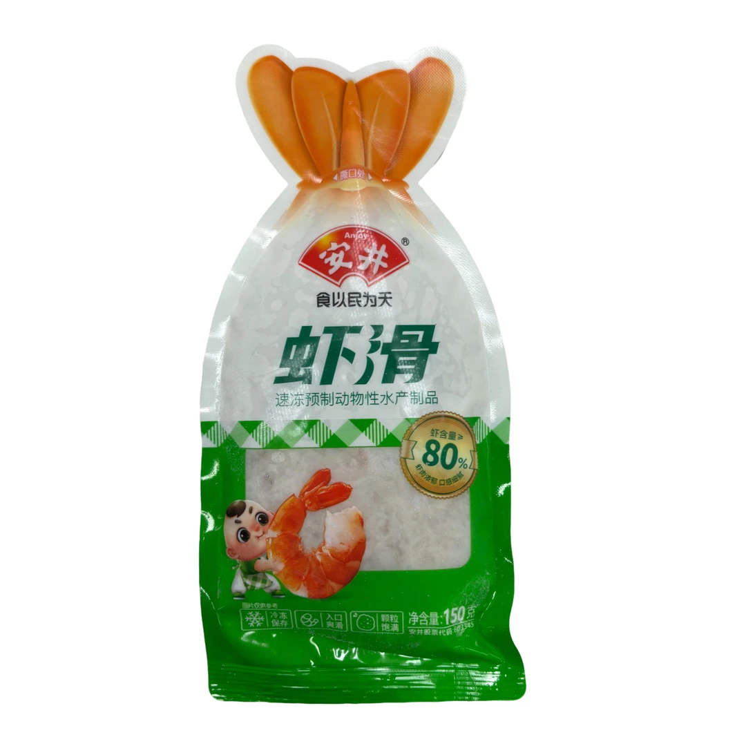 聚通安井虾滑150g虾滑同城送