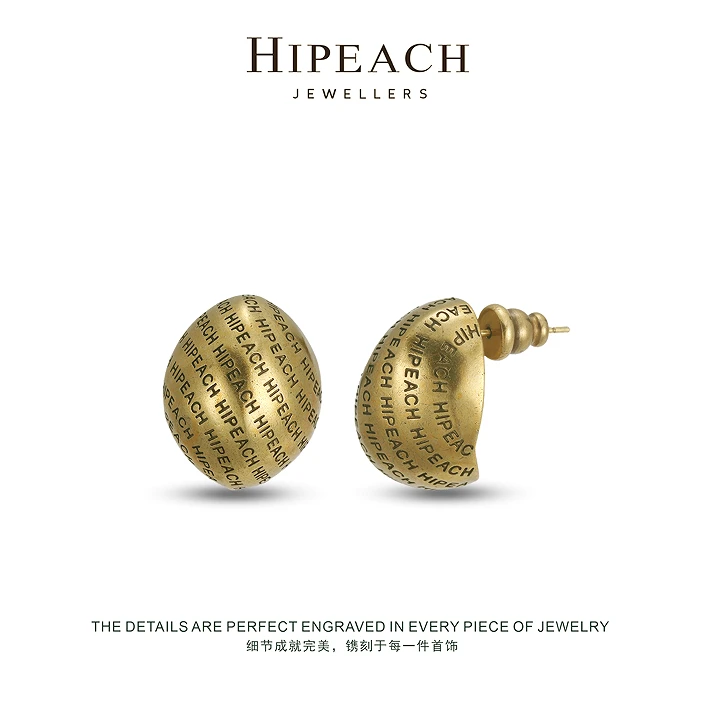 ♠复古西瓜虫♠百搭气质简约轻奢法式时尚耳钉HTYB0095