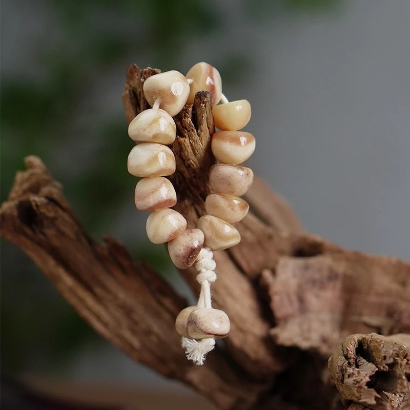 L驼骨三花骆驼骨桃心手捻多样性发一