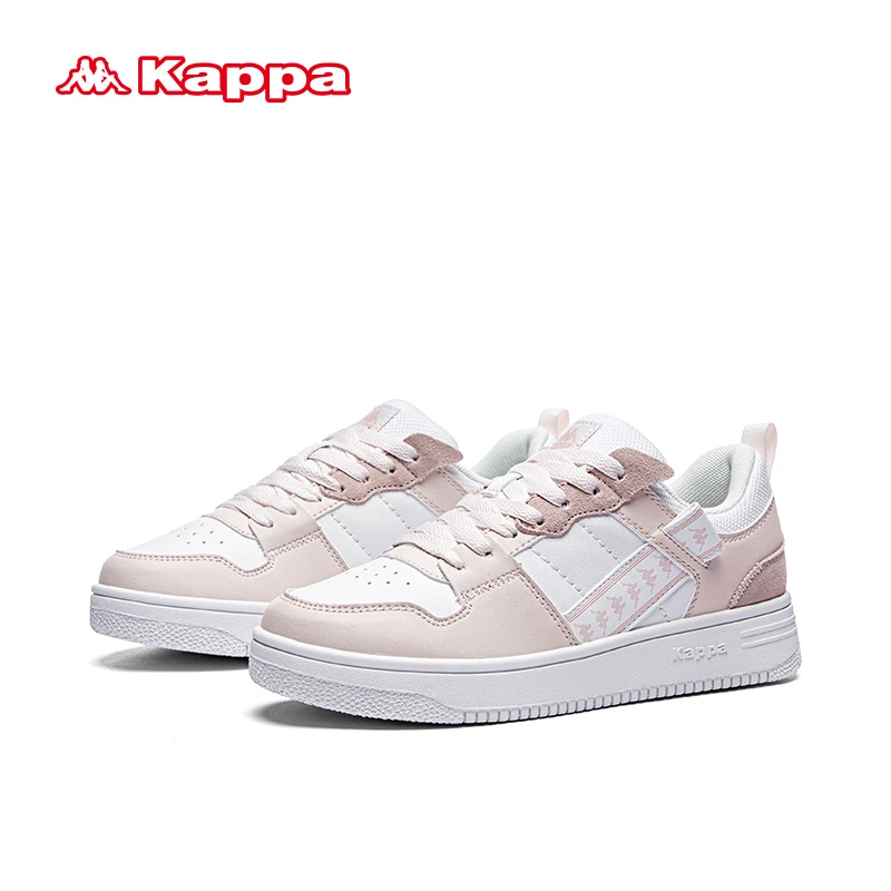 Kappa百搭休闲鞋女鞋低帮时尚小白鞋复古潮流板鞋K0D65CC01