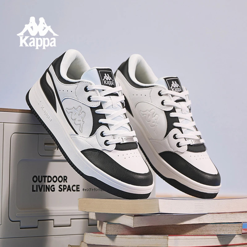 Kappa卡帕板鞋夏季透气低帮女鞋情侣百搭休闲运动鞋子K0EZ5CC17