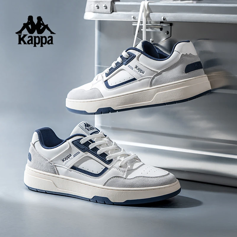 Kappa板鞋夏季透气潮流运动休闲鞋卡帕男女款小白鞋子K0EY5CC23CJ