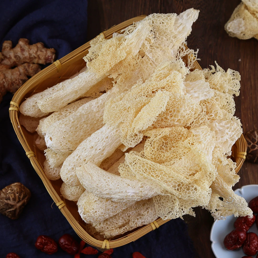 精选竹荪干货新货炖汤无干燥剂