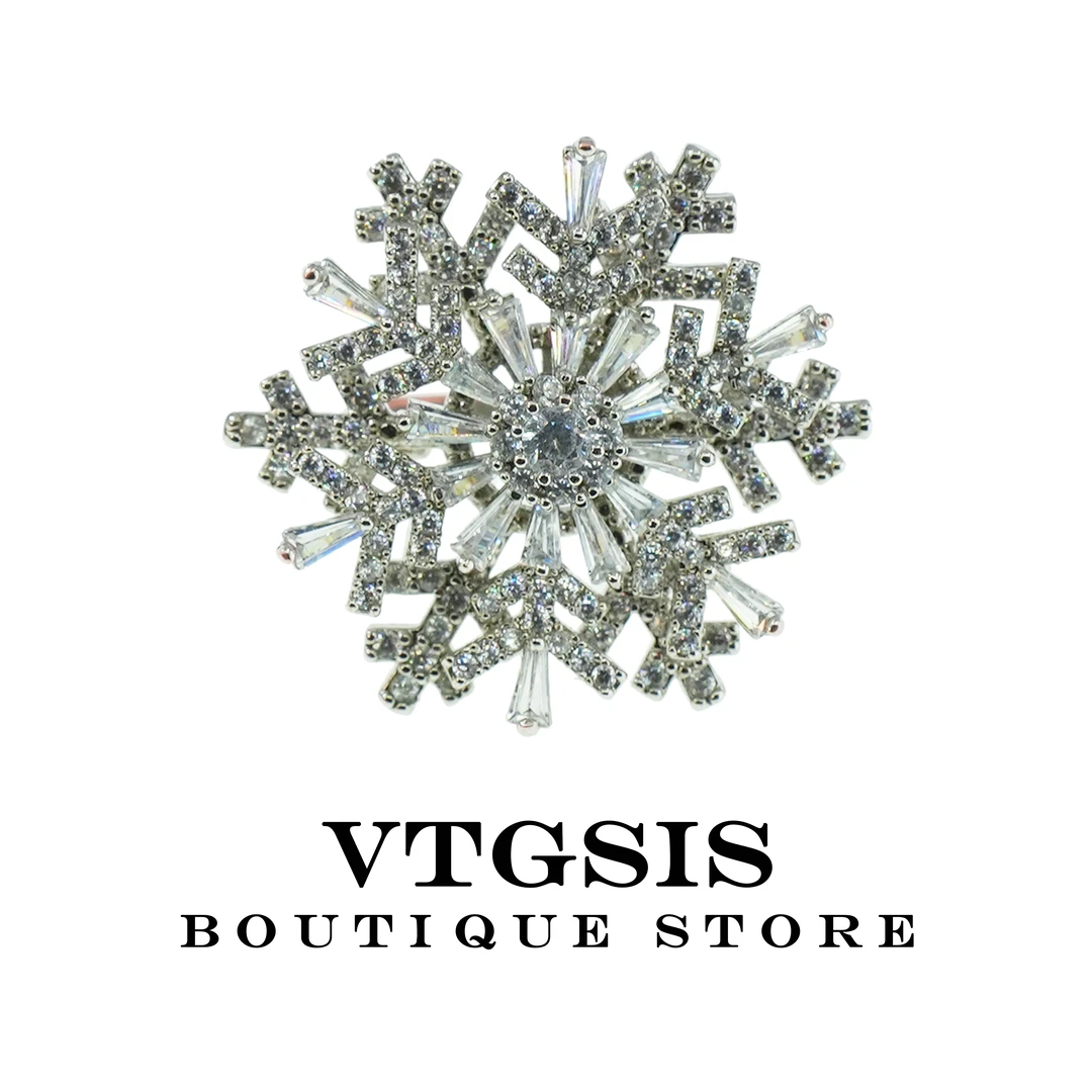 VTGSIS 合金合成锆石戒指 戒指旋转镶嵌手工时尚爆款新年YSXM1062