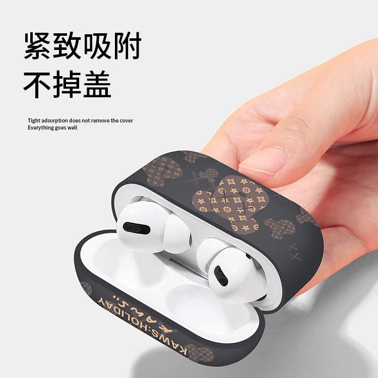 AirPods3保护套哑光磨砂适用苹果1代2代无线蓝牙耳机软硅胶保护壳