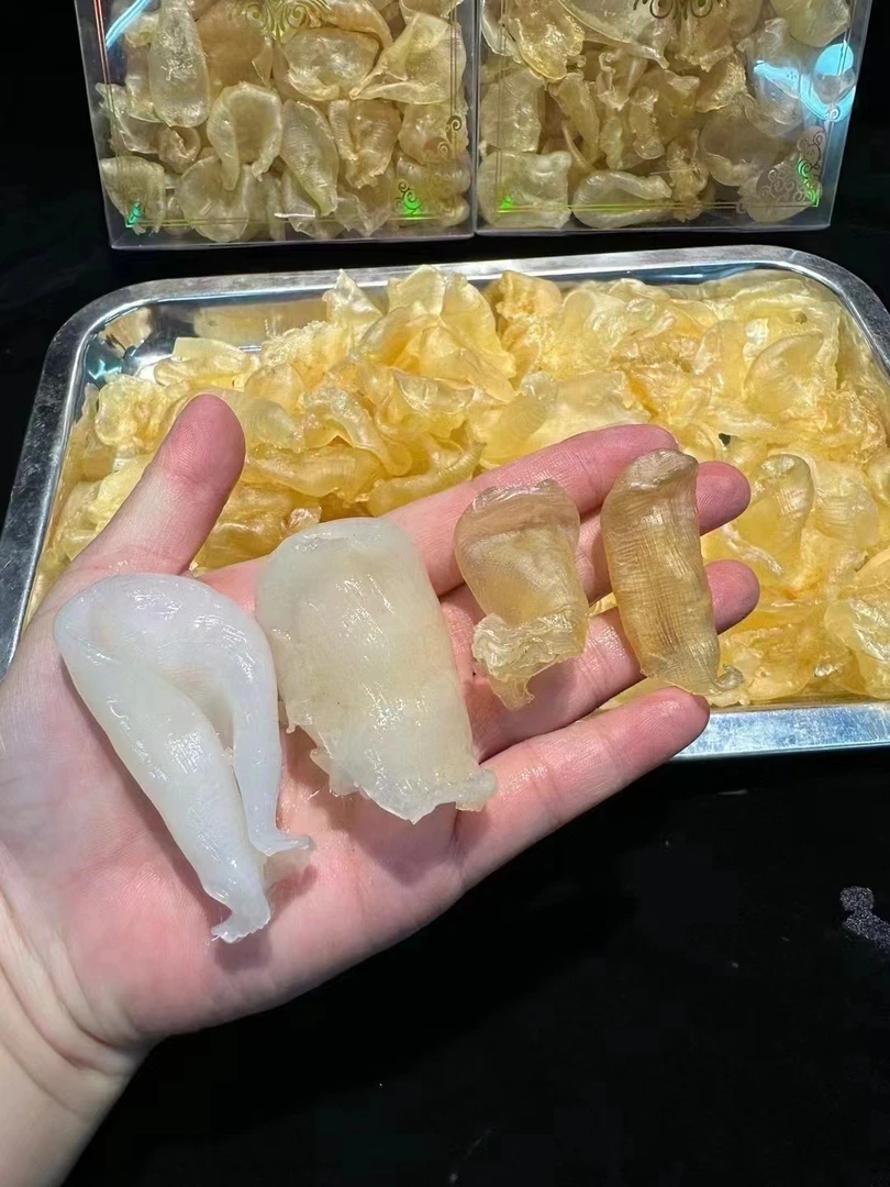 珍珠胶湛江黄花胶160头深海鲈鱼胶原煲汤炒菜炖奶不腥孕妈备孕