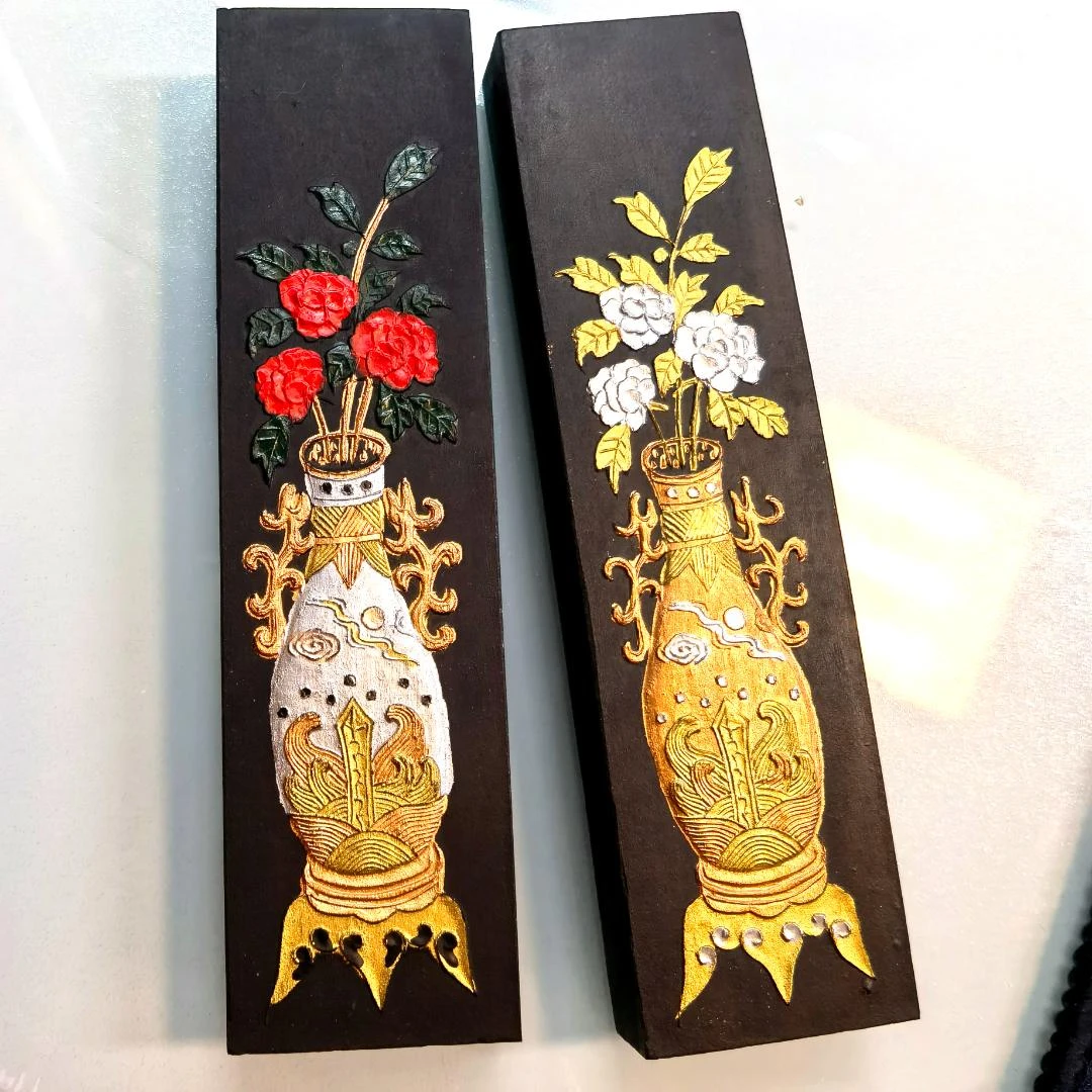 绩溪胡开文苍佩氏松烟古法手工制作国画书法细松烟轻胶墨块