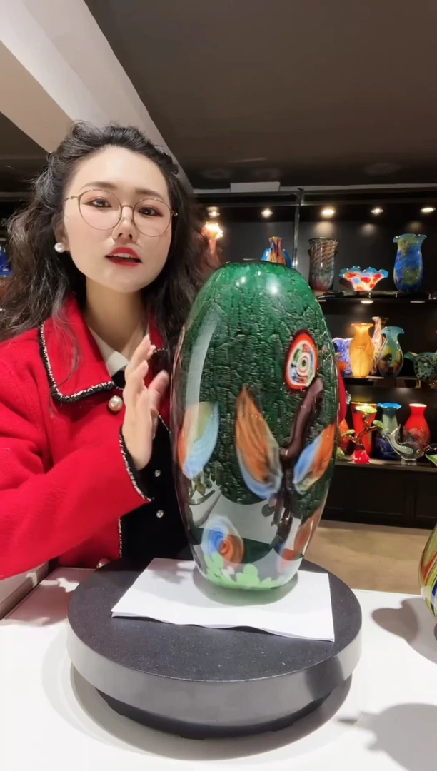 【闪购商品】茶盏琉璃摆件家居摆件