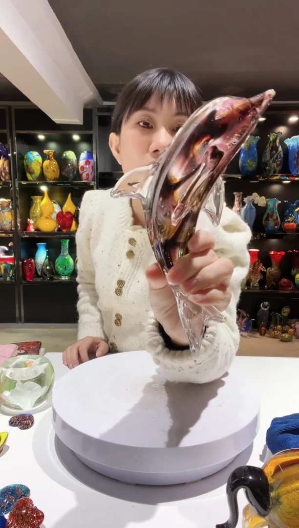 【闪购商品】茶盏琉璃摆件家居摆件
