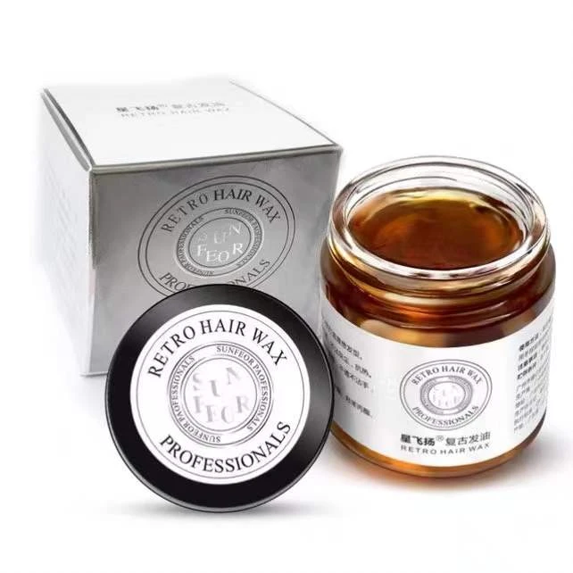 复古发油发蜡大理造型蓬松立体发型清香发蜡发油家用定型发膏100g