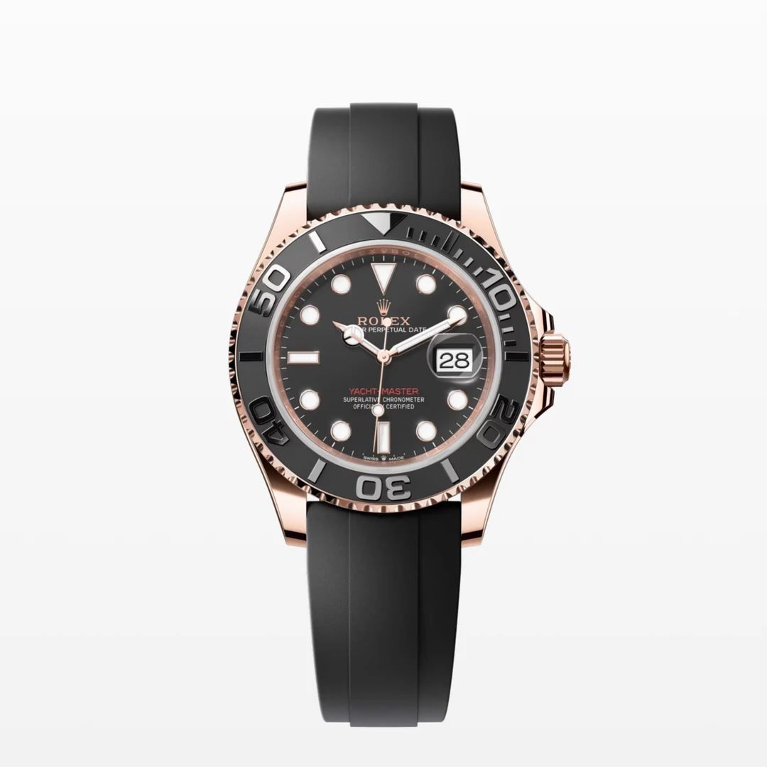 99新 Rolex/劳力士 126655玫瑰金游艇/20年12月新卡全套/40mm