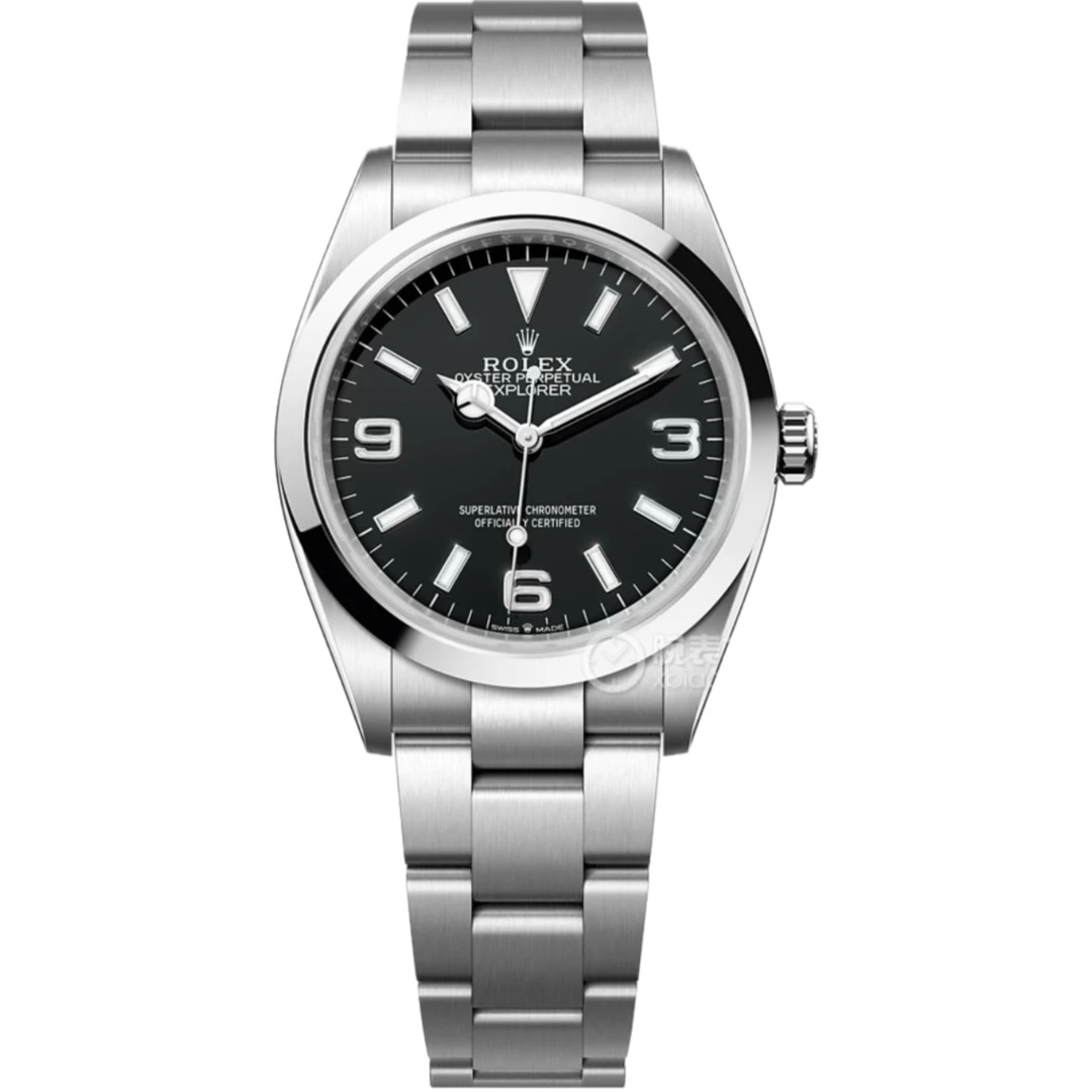 95新 Rolex/劳力士 124270新款探一/21年8月国行全套带票双吊牌36