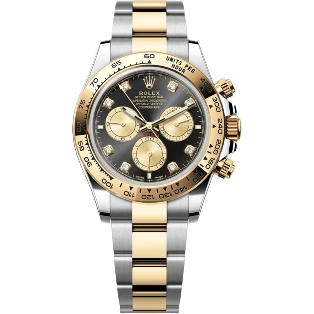 95新 Rolex/劳力士 126503迪通拿/黑盘钻刻金眼睛/24年3月全套