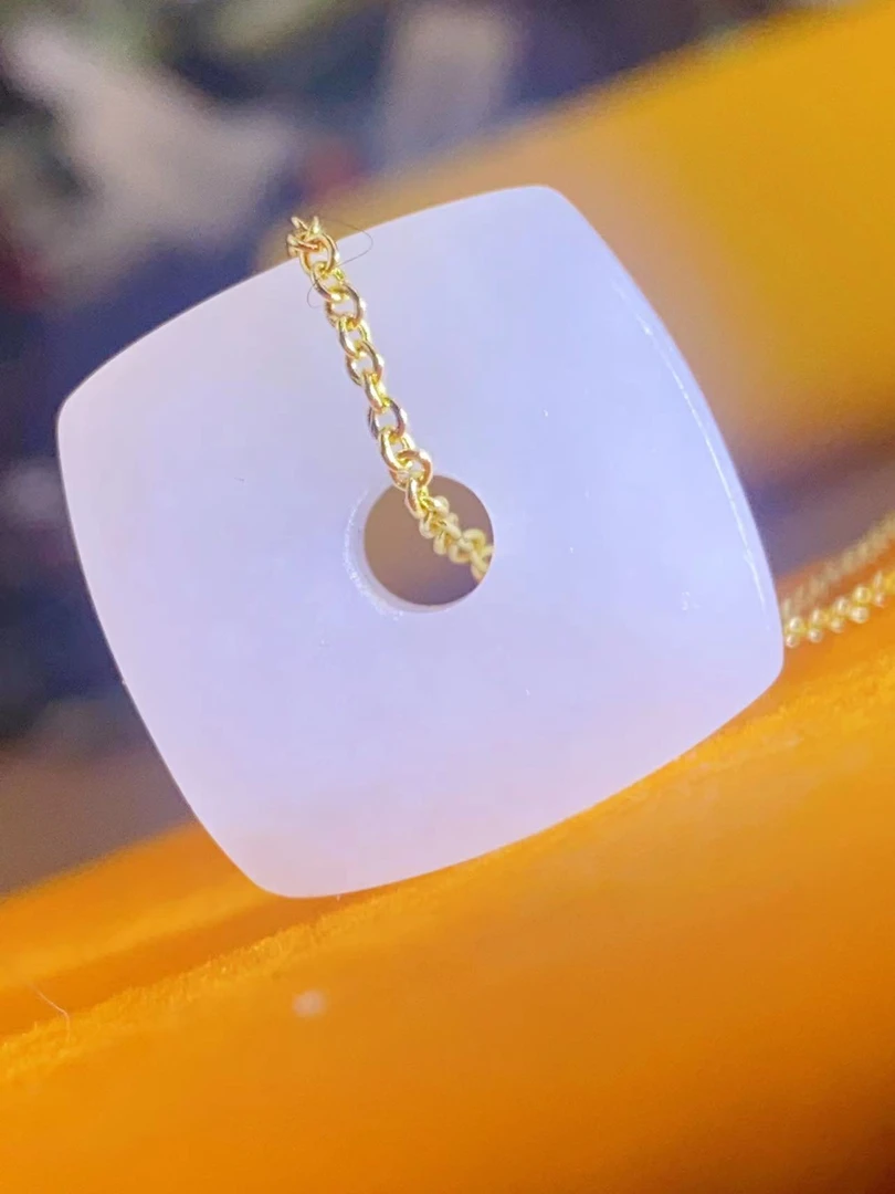 SS和田玉方糖路路通吊坠多样性发货SS拍一发一