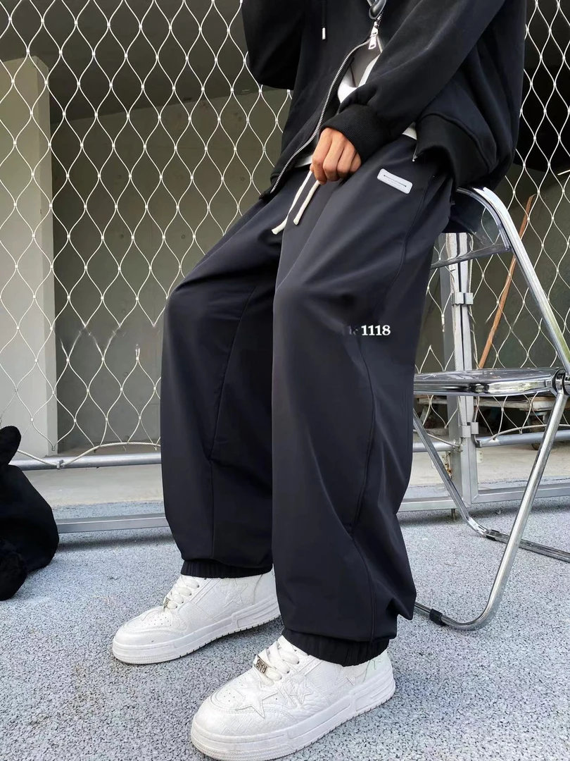 Z-1118商场《1➕7》冬季新品加绒双层防风裤！男女同款！