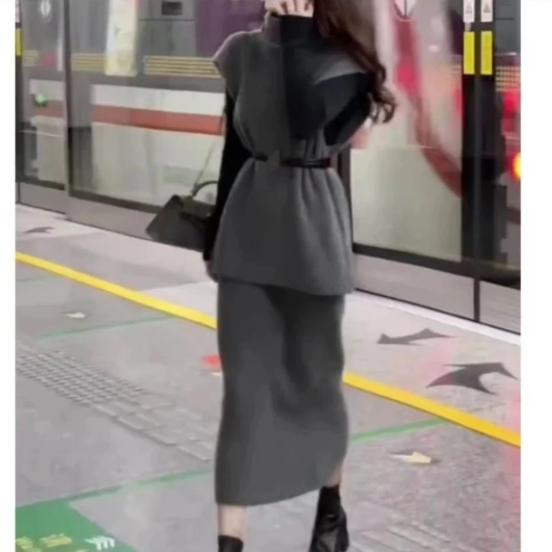 秋季新款时尚女装气质套装洋气1