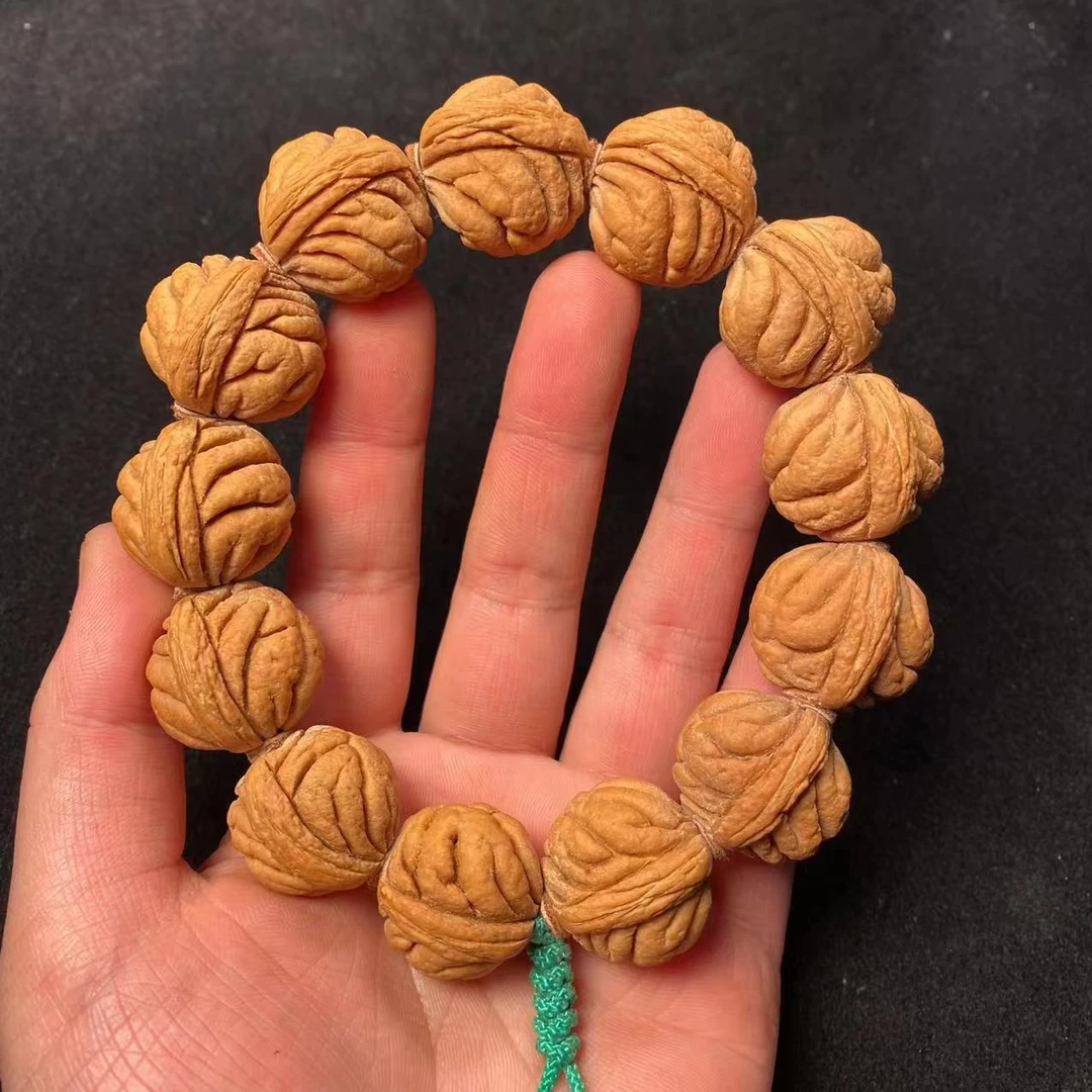 秦岭龙纹桃核原装霸王龙精品单圈