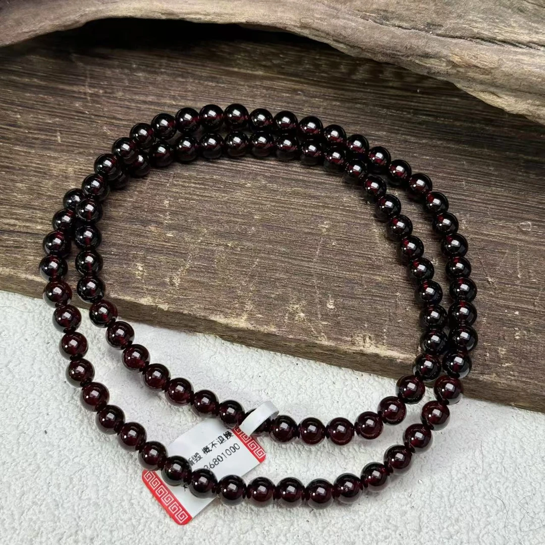 【与帅珠宝】高货6m石榴石多圈D112791——多样性发其一