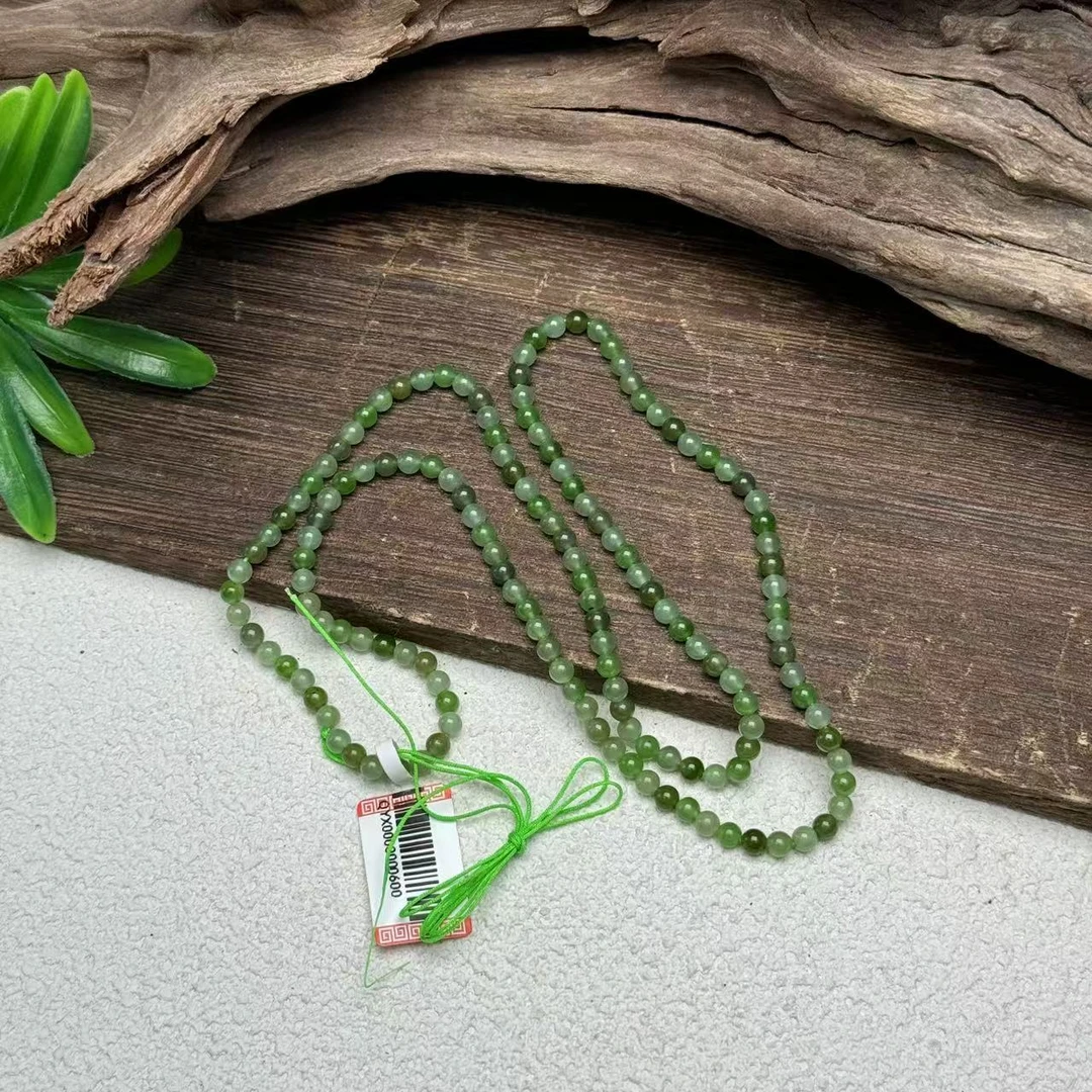 【与帅珠宝】三彩碧玉佛珠连D112121——多样性发其一