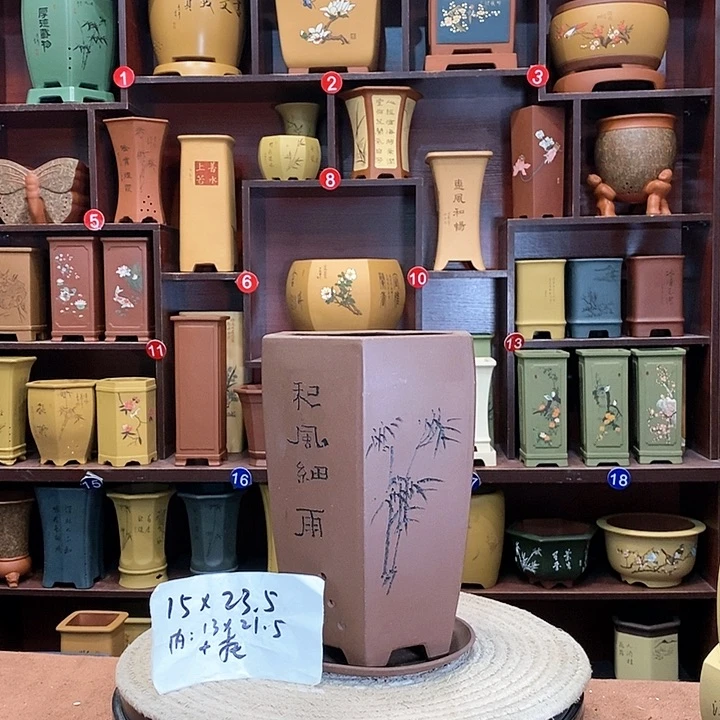 紫砂花盆紫砂艺术