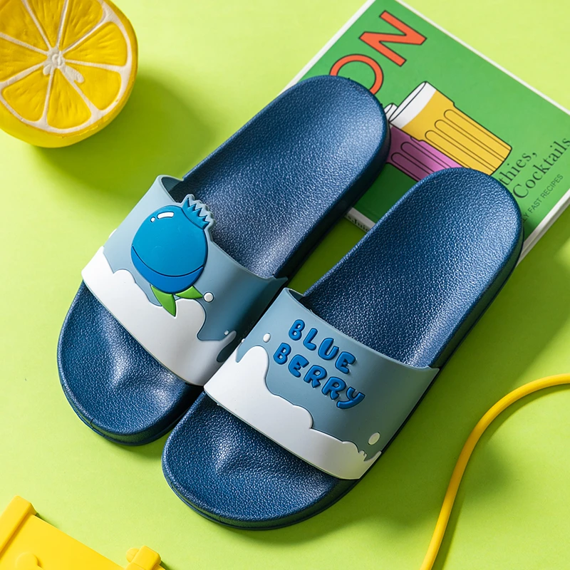 2024新款夏季卡通水果凉拖鞋女可爱童趣居家浴室洗澡防滑情侣凉鞋