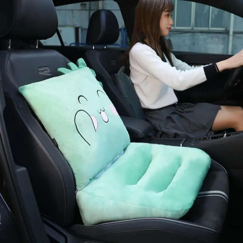 学车练车专用坐垫矮个子考驾照科目二增高椅垫开车靠背一体座椅垫