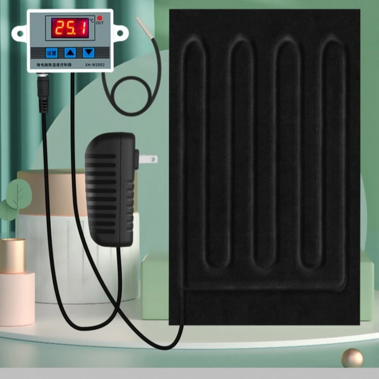 芦丁鸡保温灯鹌鹑取暖灯爬宠晒背灯鹦鹉加热垫宠物小鸡电热保温垫