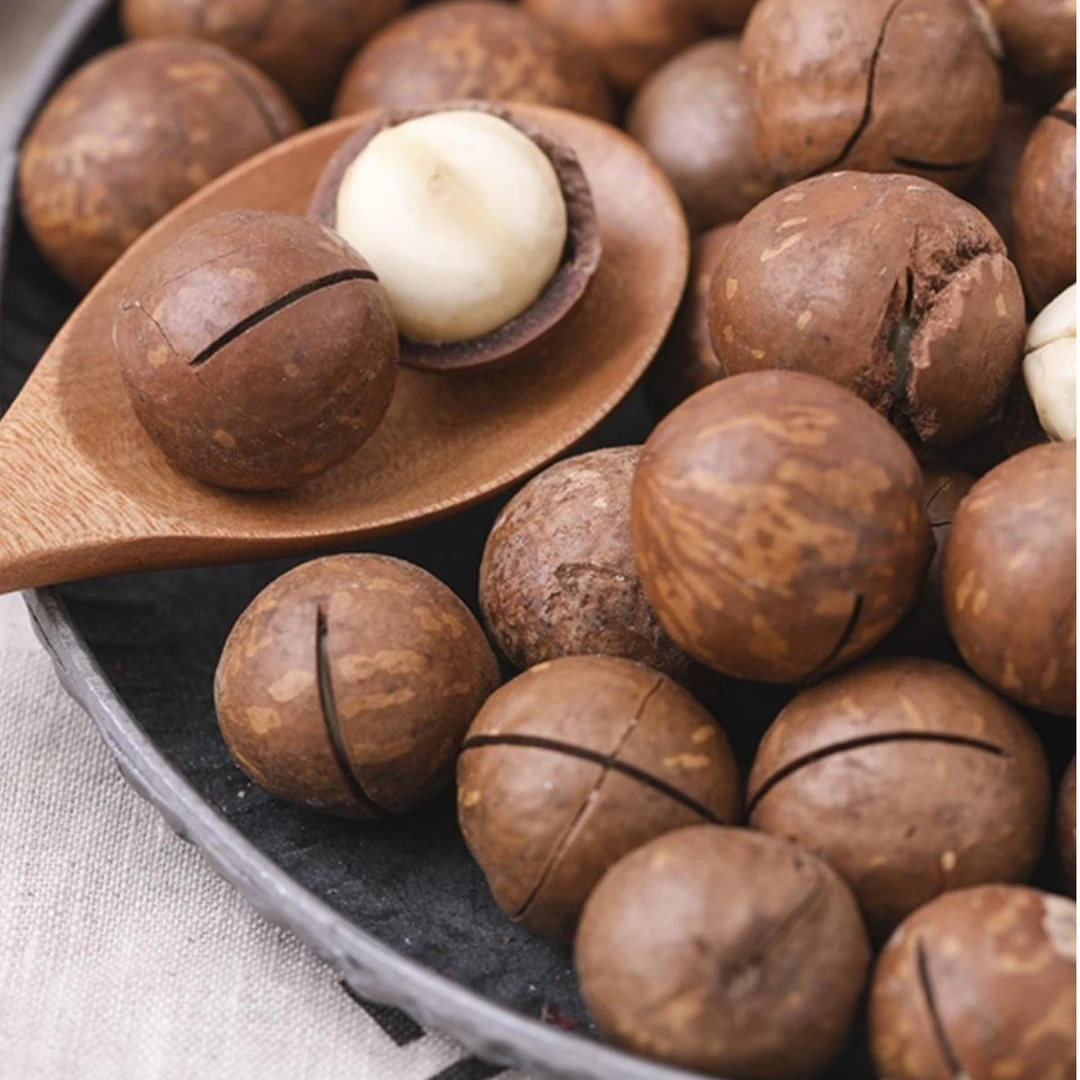 【苗氏专属】19.9元/500g浩麦夏威夷果奶油味澳洲坚果干果休闲零食