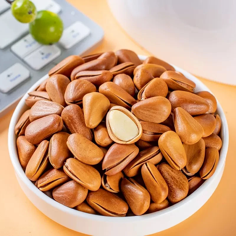 【鹿哥哥专属】新货东北开口松子罐装500克新货红松子坚果零食